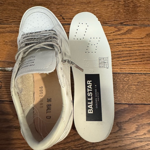 Golden Goose White Women's Single Shoe -- Amputee - Picture 4 of 4